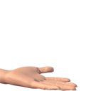 Hand, share DarkSalmon icon