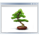 view, Tree DarkGray icon