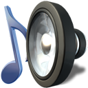 sound, speaker, music, Dj DarkSlateGray icon