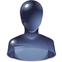 Human, person, user DarkSlateGray icon
