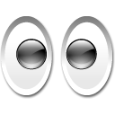 Xeyes Black icon