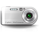 unmount, Camera Silver icon