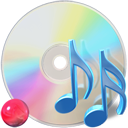 music, Cdaudio, unmount, itunes Gainsboro icon