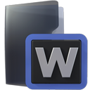widget, Folder DarkSlateGray icon