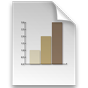 File, graph, Log, document WhiteSmoke icon