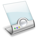 screen, touch screen SkyBlue icon