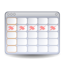 Evolution-calendar WhiteSmoke icon