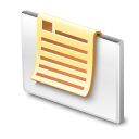 open, mail White icon