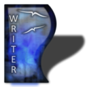 Ooo-writer Black icon