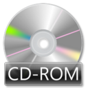 mount, Cdrom DarkGray icon