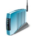 wireless, router, Modem, wlan Black icon