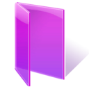 Folder, violet Icon