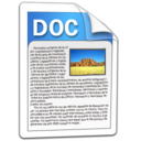 word, files, Doc Black icon