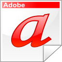 type, adobe, Letter, Font, A WhiteSmoke icon