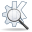 Find, search, Kde Black icon