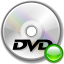 Dvd, mount Silver icon