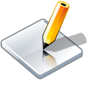 Edit, write, kalem, pencil Gainsboro icon
