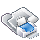 Print, Folder Silver icon