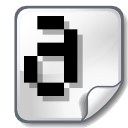 Bitmap, Font Icon