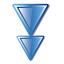 2downarrow SteelBlue icon