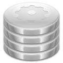 Database, preferences, setup DarkGray icon
