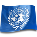Locale, flag, un, united nations SteelBlue icon