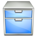 Drawer LightSkyBlue icon