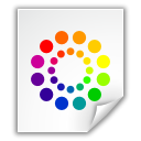 Color wheel, Colors, File WhiteSmoke icon