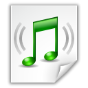 Note, Audio, flac WhiteSmoke icon