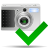 Check, ok, Camera Green icon