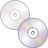 disc, Cd, Copy, Dvd WhiteSmoke icon
