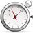 stopwatch, Chronometer, Clock, uhr, time, speed WhiteSmoke icon