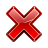 delete DarkRed icon