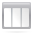 panes, window, Column DarkGray icon