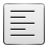 justify, Format Gainsboro icon