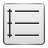 triple, line, Format, spacing Gainsboro icon