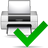 Enableprinter, kdeprint Green icon