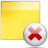 document delete, delete, Knotes Khaki icon