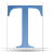 Text SteelBlue icon