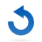 Revert, rotate SteelBlue icon