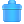 Garbage, recycle bin CornflowerBlue icon