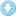 Arrow, Down LightBlue icon