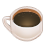 Cafe, Coffee, mug, cup, food Gainsboro icon