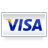 creditcard, visa LightGray icon