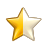 star, half SaddleBrown icon