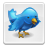 File, bird, button, Blue, twitter Icon