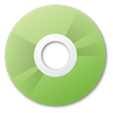 Cd, green YellowGreen icon