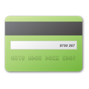 card, green, credit DarkKhaki icon