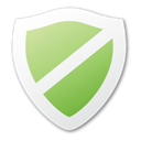 green, shield, protect Black icon