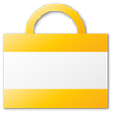 shopping, Bag, yellow WhiteSmoke icon